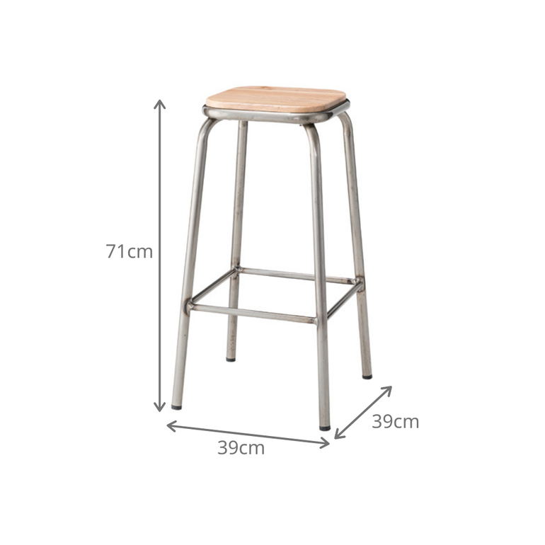 スチール ハイスツール 幅39×奥行39×高さ71cm azumaya / 東谷｜【公式