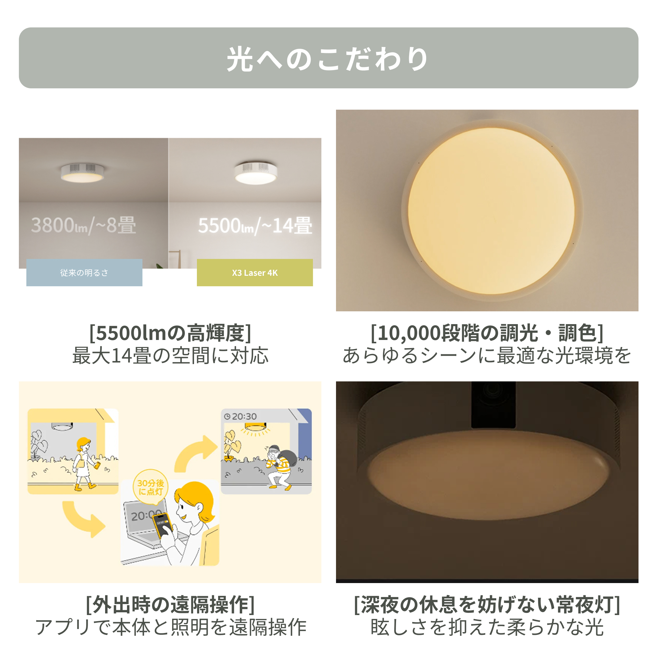 LEDシーリングライトおしゃれな北欧風