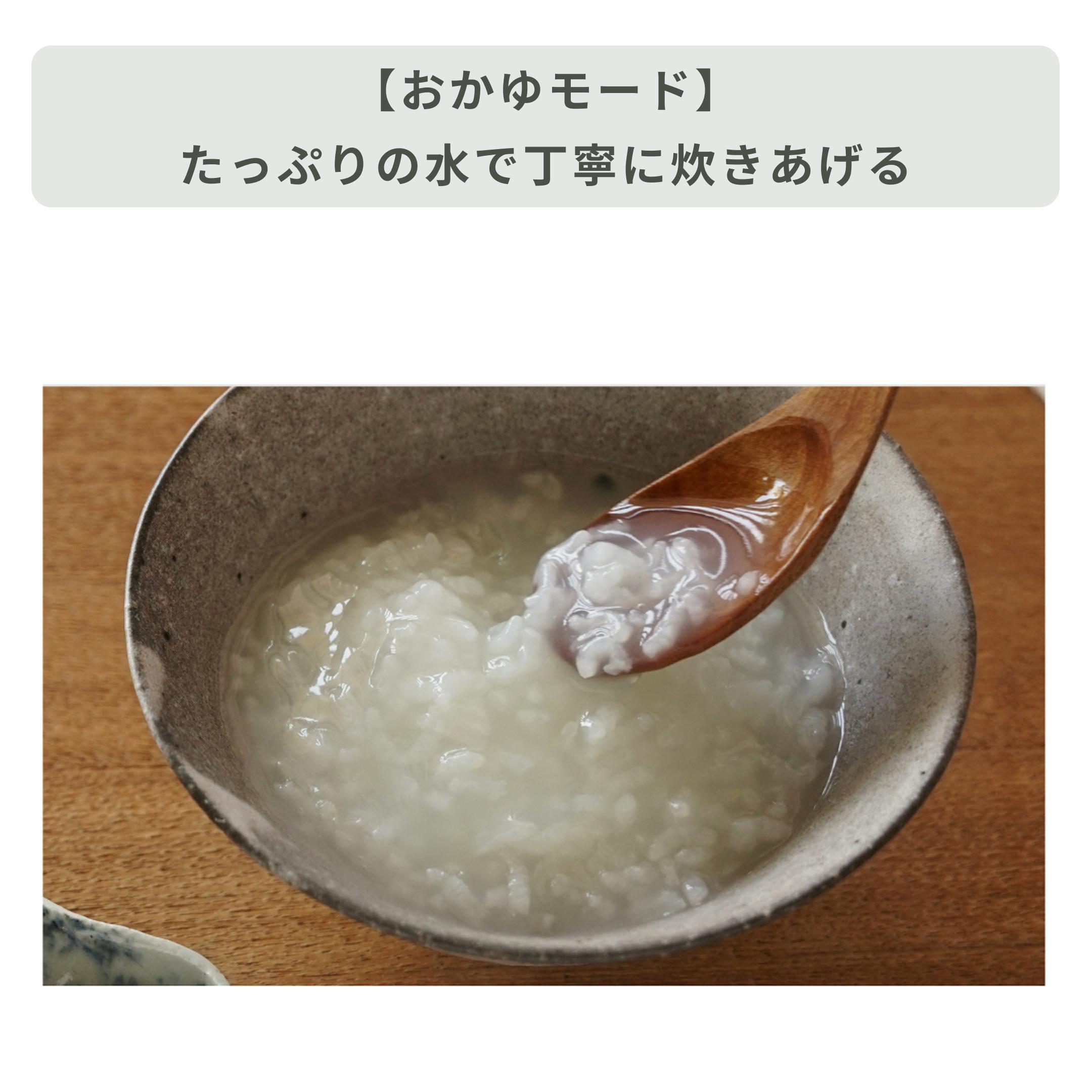 BALMUDA The Gohan 3合炊き 炊飯器 ラウンドタイプ BALMUDA