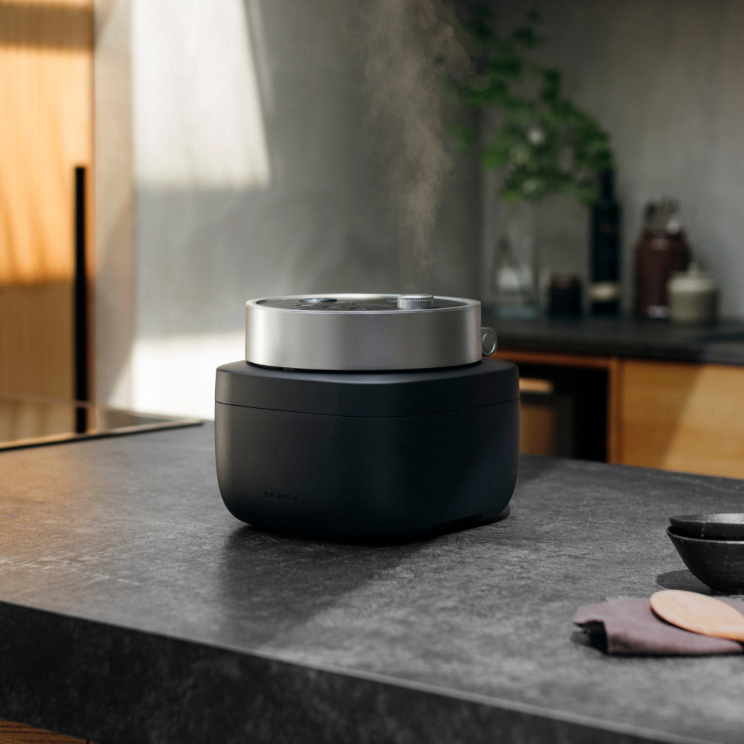 BALMUDA The Gohan K03A-BK ブラック【3合炊き】 BALMUDA The Gohan