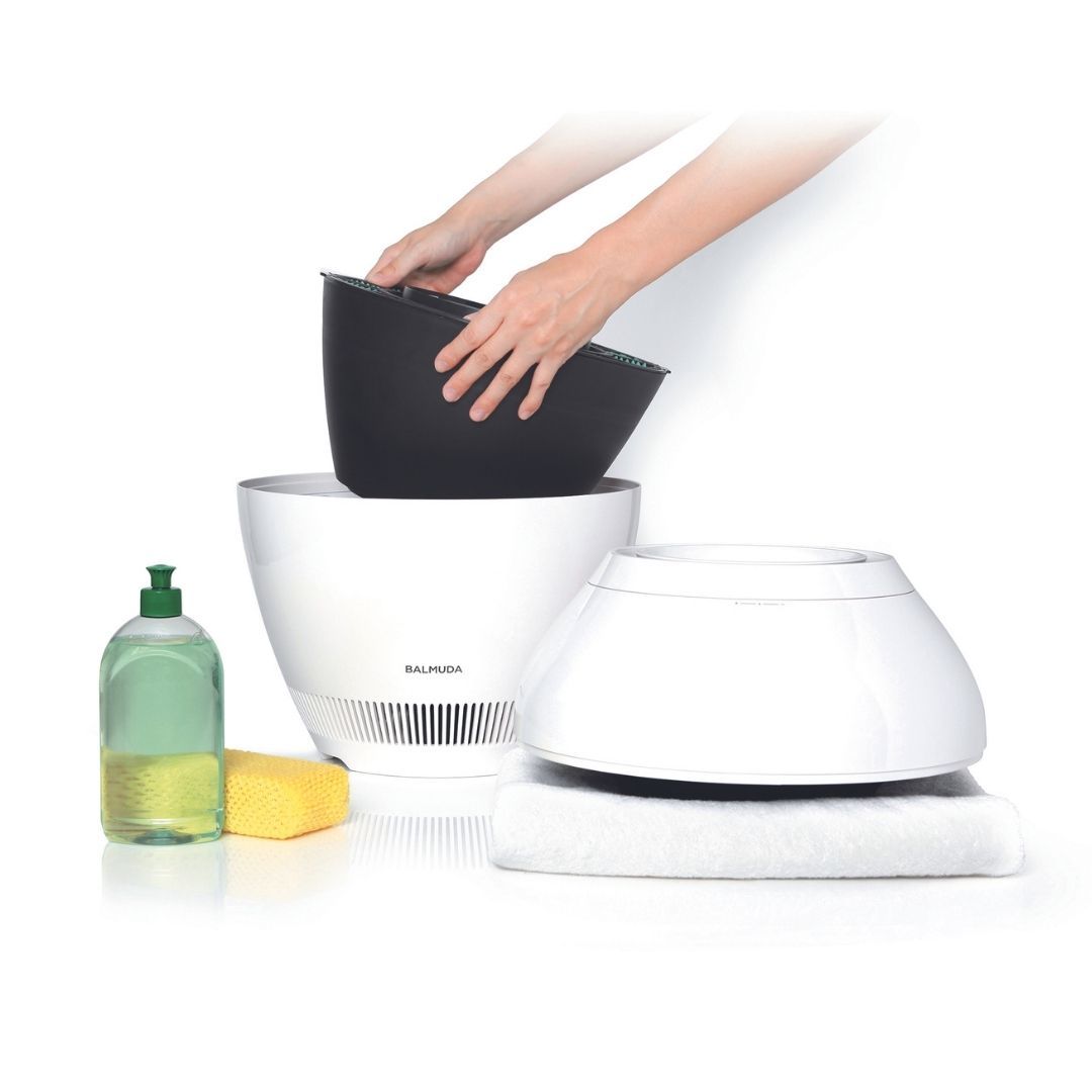 加湿器お手入れ簡単ランキング上位で、手入れが簡単なBALMUDA 加湿器