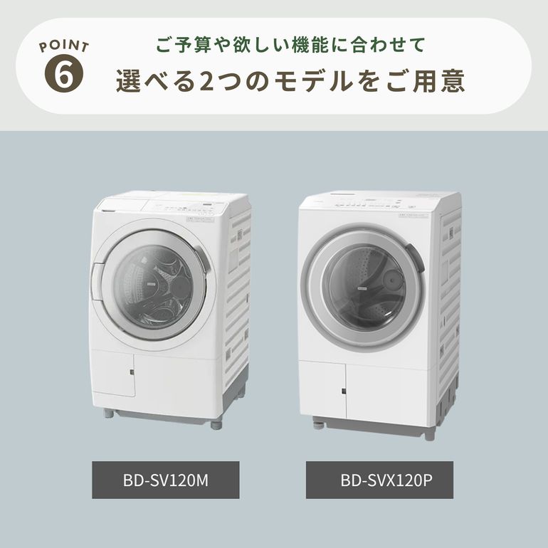 HITACHI (日立) ドラム式洗濯乾燥機 ビッグドラム【洗濯12kg/乾燥6kg