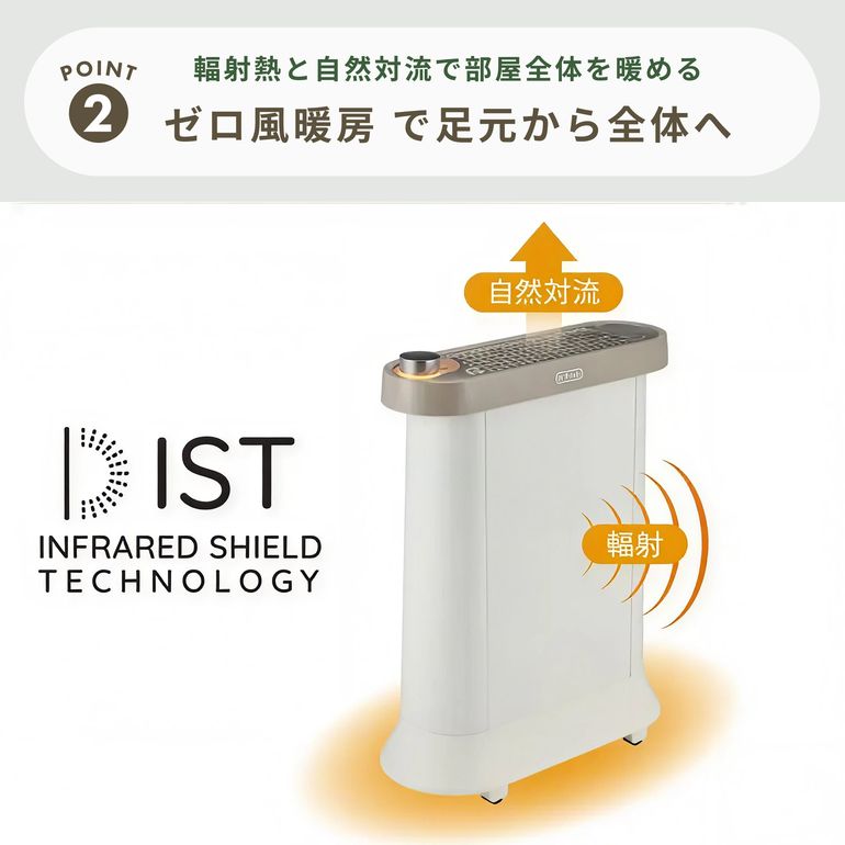 De'Longhi (デロンギ) マルチダイナミックヒーター ソラーレ Wi-Fi