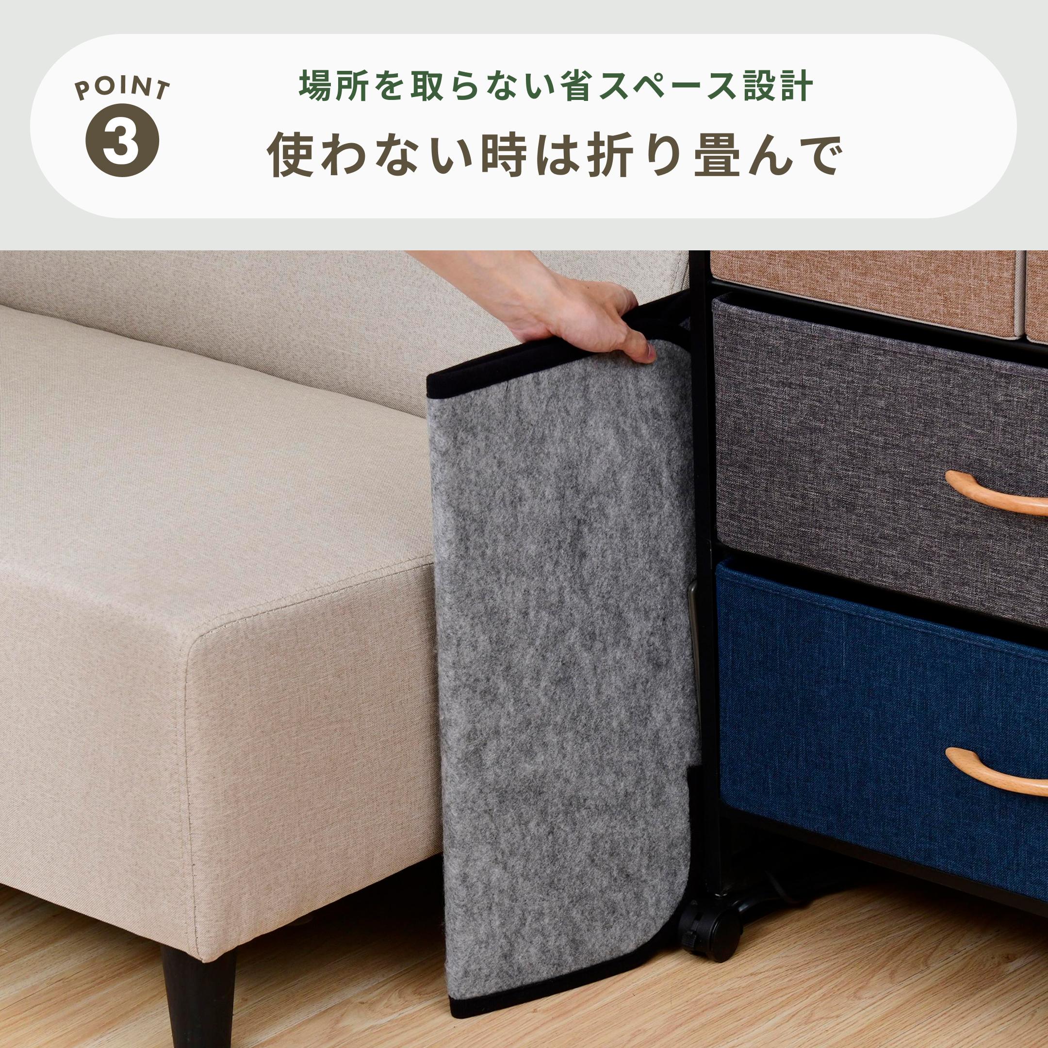 パーソナルパネルヒーター 幅50×奥行50×高さ30cm YAMAZEN / 山善の