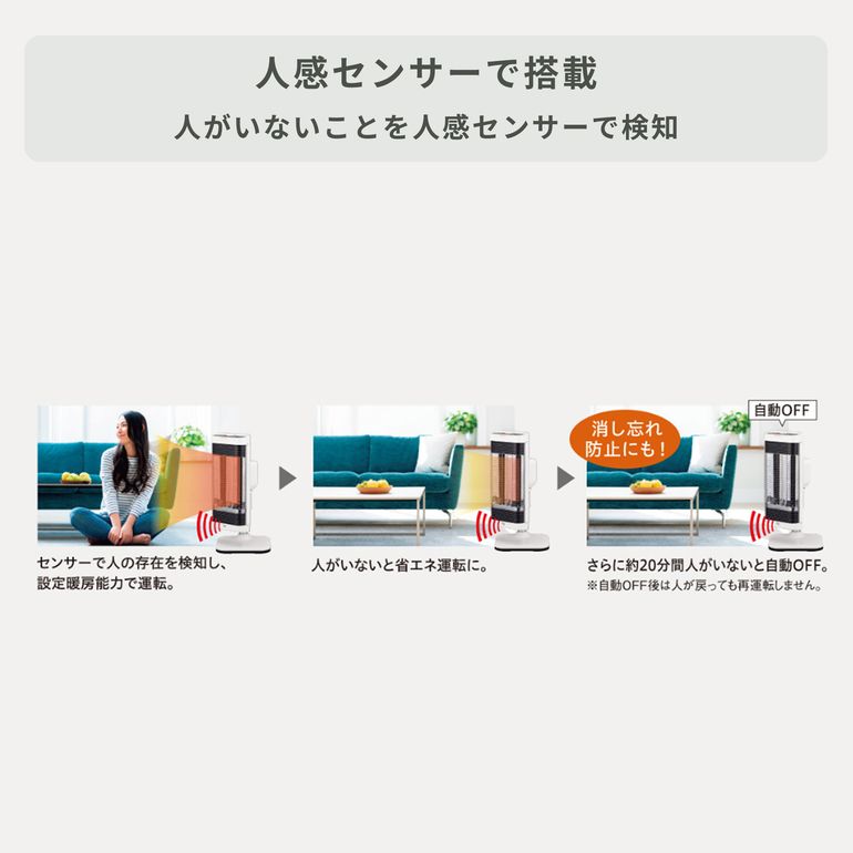 CORONA (コロナ) コアヒート 遠赤外線電気ストーブ DH-1226R corona