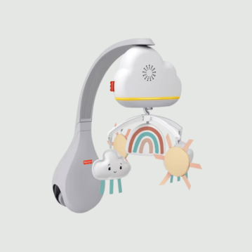 Fisher Price ベビーベッドメリー レインボーシャワー