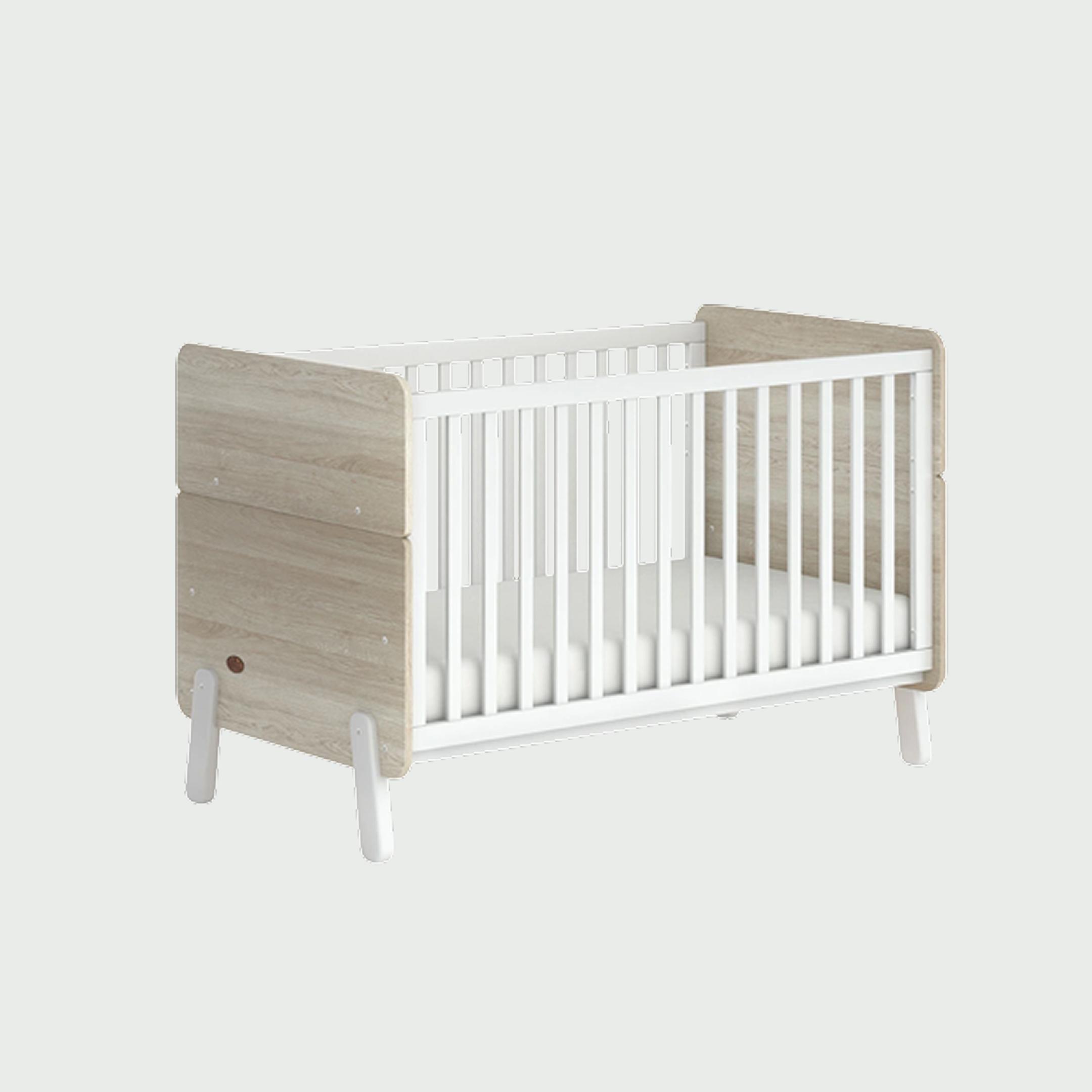 Boori ベビーベッド NATTY 専用マットレス・防水シーツ付きのレンタル