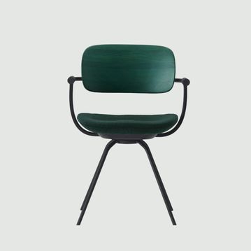 ITOKI×カリモク バーテブラ03チェア WOOD 4本脚 
