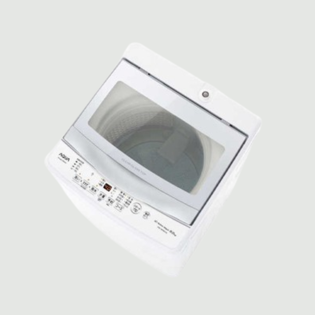 AQUA 全自動洗濯機 6kg クリアガラストップモデル 型番おまかせ aqua