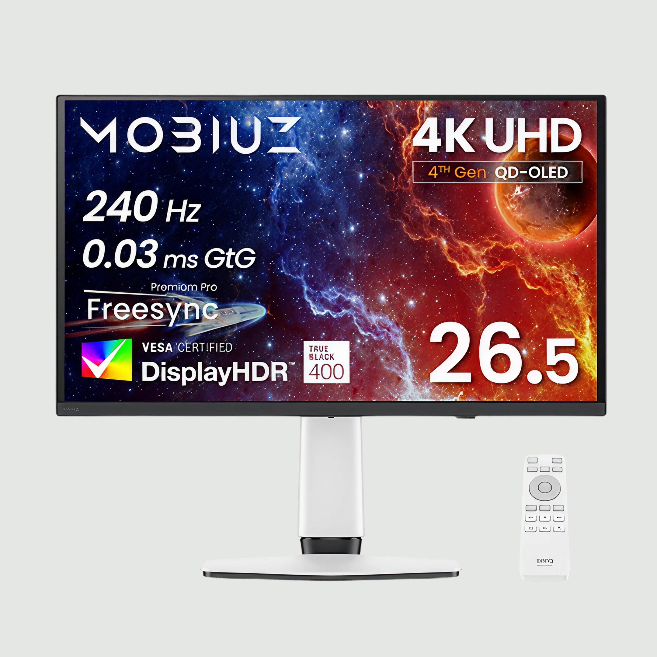 BenQ 4K 有機EL ゲーミングモニター 26.5型のレンタル・サブスク・通販