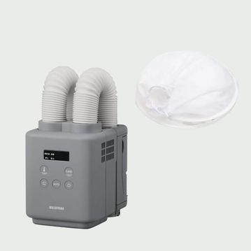 アイリスオーヤマ ふとん乾燥機 カラリエミニ TURBO ツインノズル 