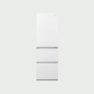 Panasonic(パナソニック) 365L 3ドア スリム冷凍・冷蔵庫 フルフラットガラスドアタイプ