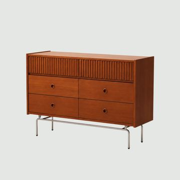 CAGUUU Woody Prime Vintage Box ナチュラルラインローチェスト