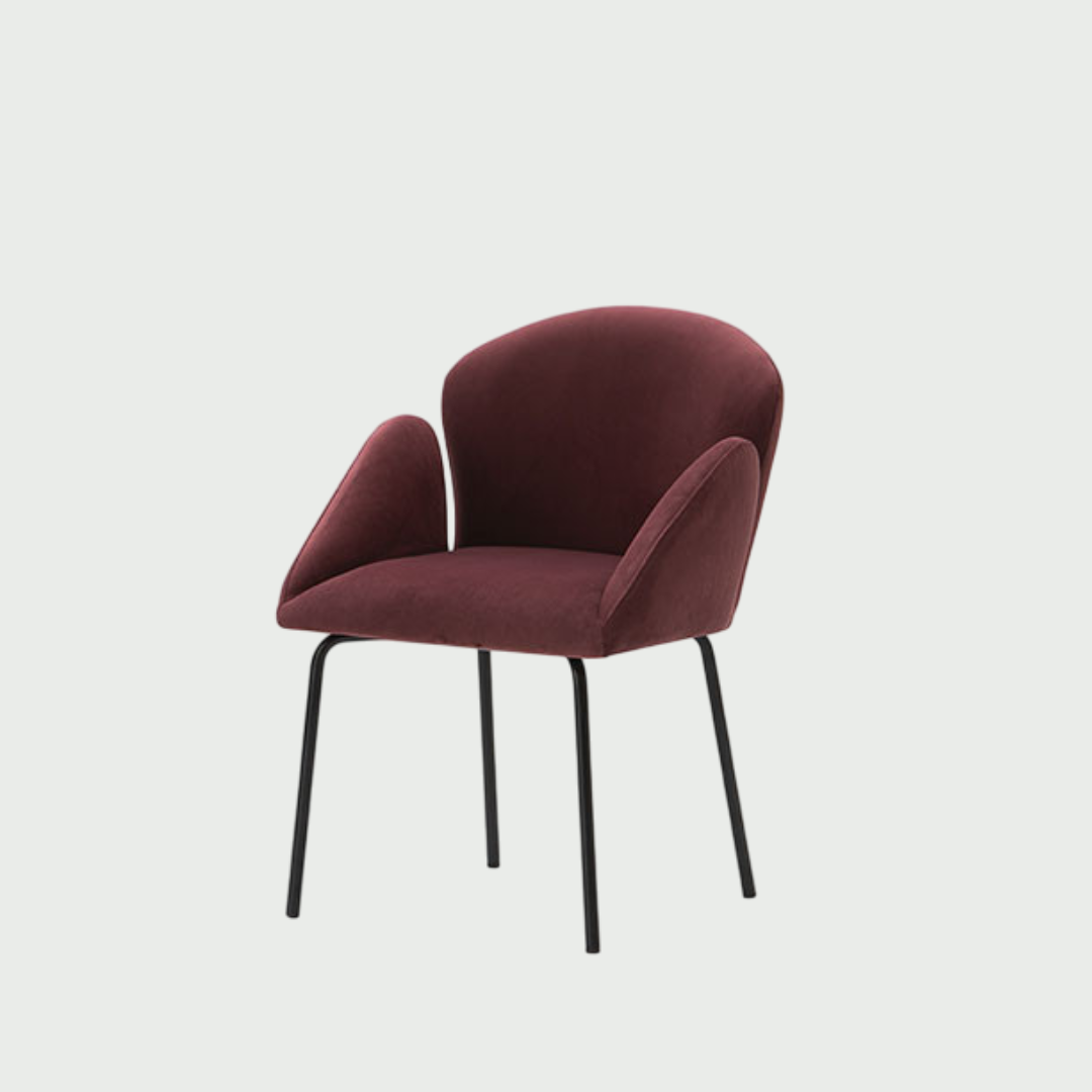 moda en casa チューリップ チェア 幅58×奥行60×高さ82cm moda en casa