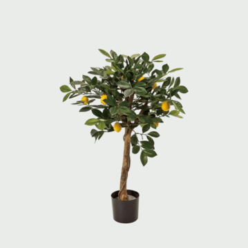 レモンの木ポット 75cm(フェイクグリーン)