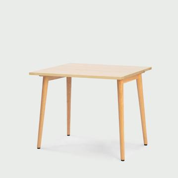CIRCLE 無垢材天板 ダイニングテーブル 木脚