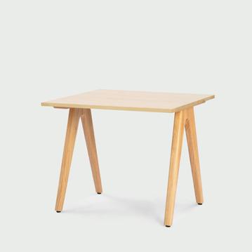 CIRCLE 無垢材天板 ダイニングテーブル 木脚