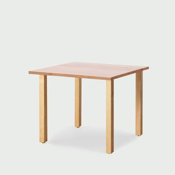 CIRCLE 無垢材天板 ダイニングテーブル 木脚