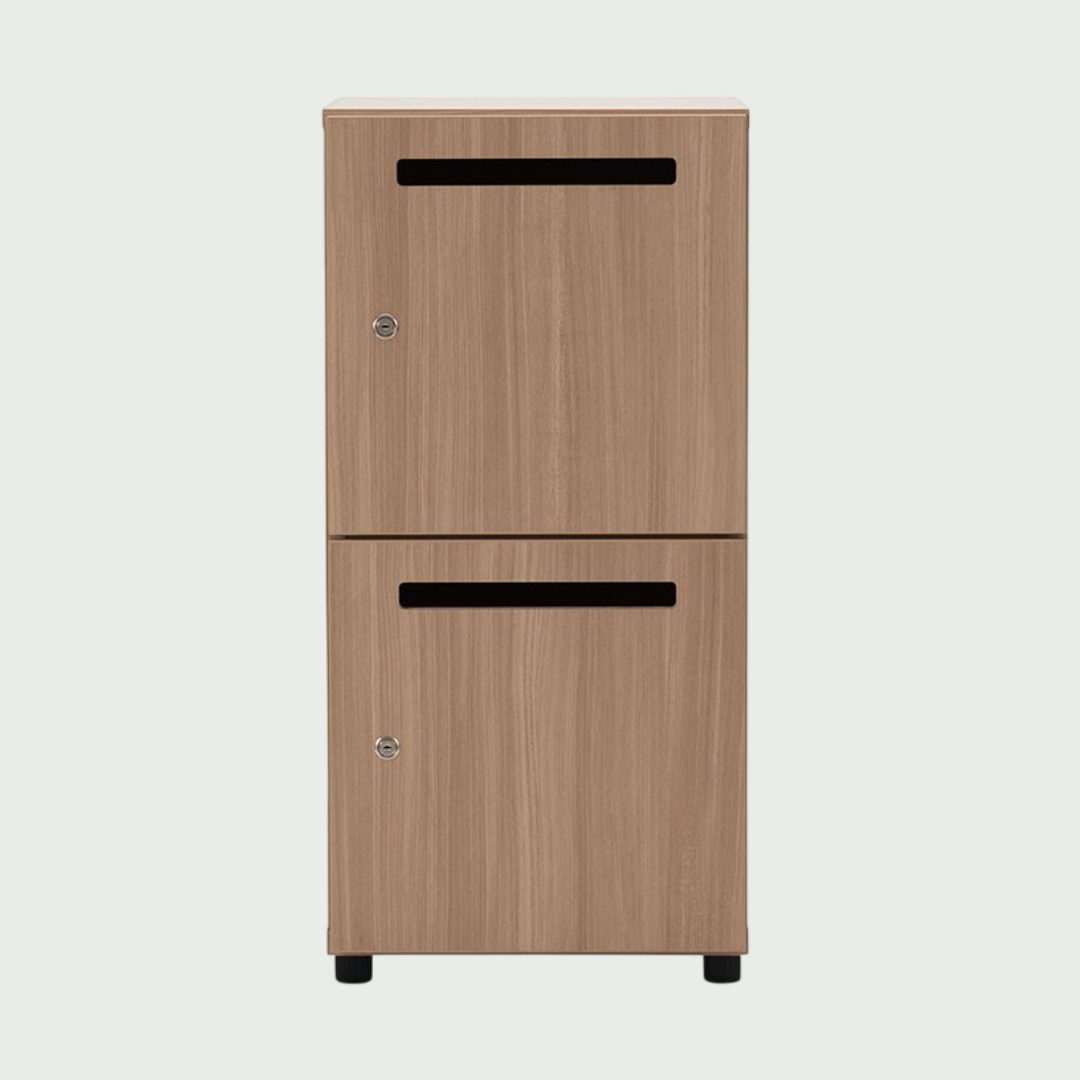 Work Plus ロッカー 2ドアタイプ 幅40×奥行42×高さ83cmの