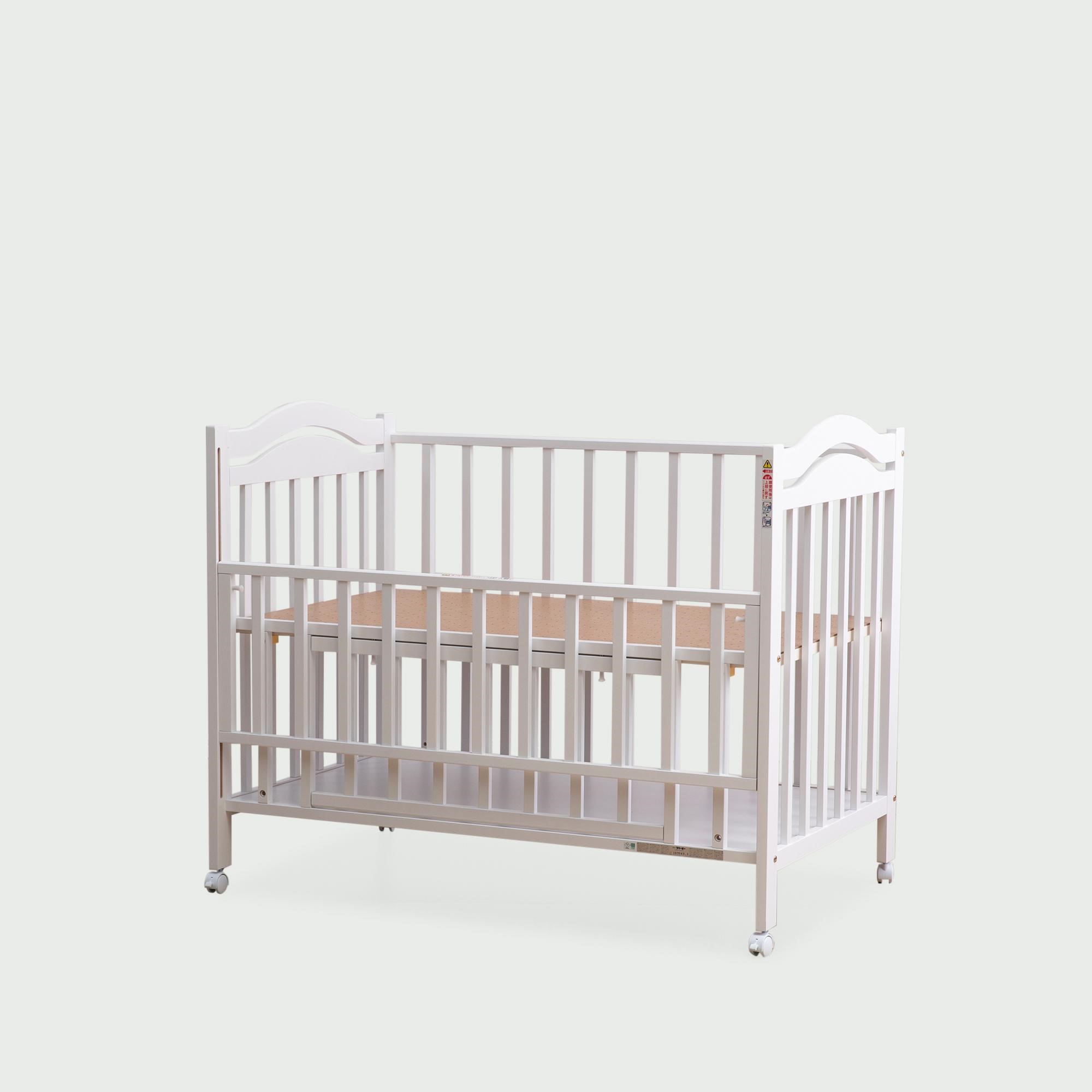 石崎家具 アリス ベビーベッド レギュラーサイズ 幅124.8×奥行77.3×高 