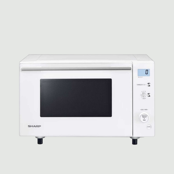 SHARP センサー付シンプルフラット電子レンジ