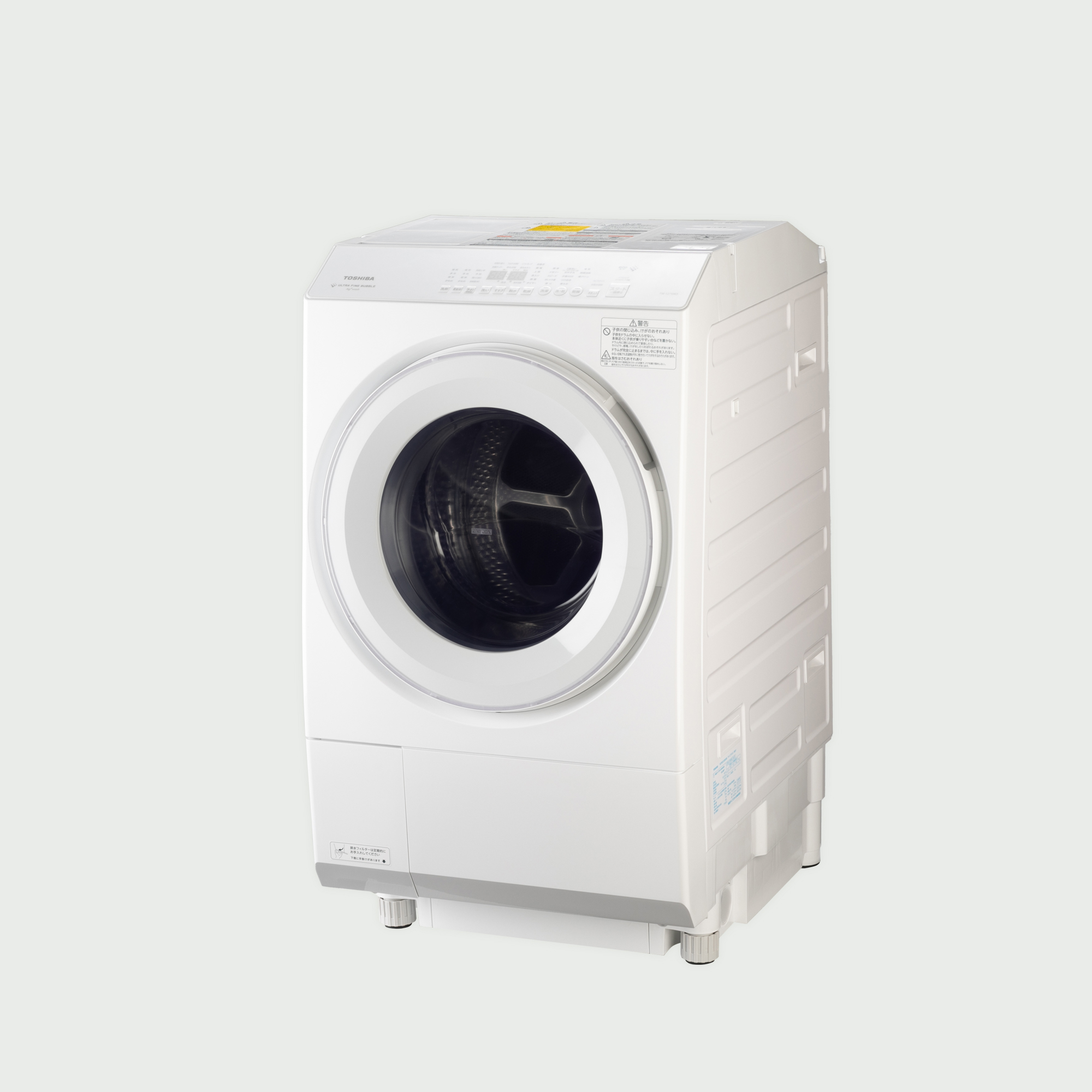 TOSHIBAドラム式洗濯乾燥機 ZABOON スタンダードモデル【洗濯12kg/乾燥