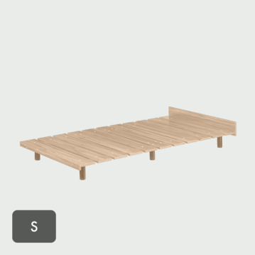 高さ調節機能付き ベッドフレーム 