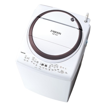 TOSHIBA 縦型洗濯乾燥機 ZABOON 【洗濯8.0kg /乾燥4.5kg】