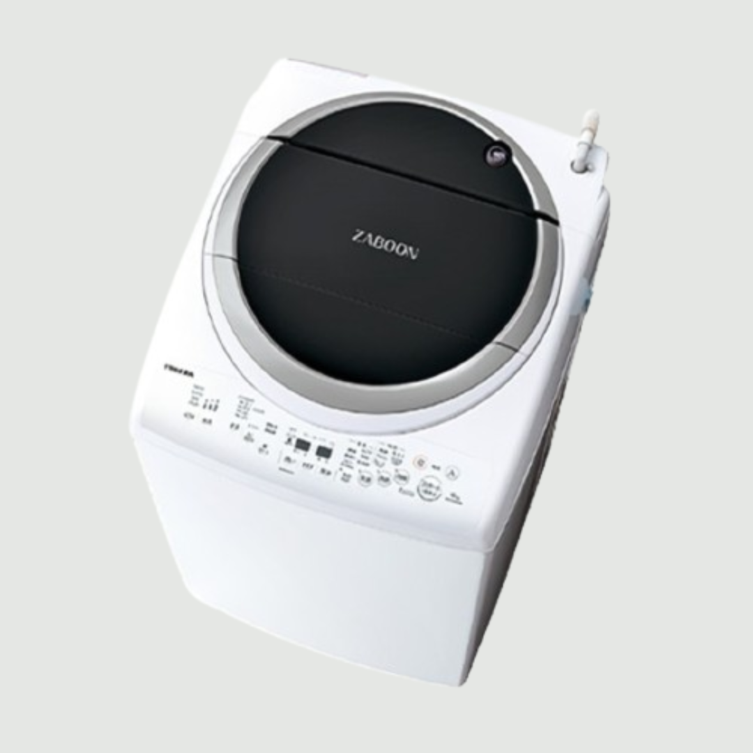 TOSHIBA 縦型洗濯乾燥機 ZABOON　【洗濯8.0kg /乾燥4.5kg】