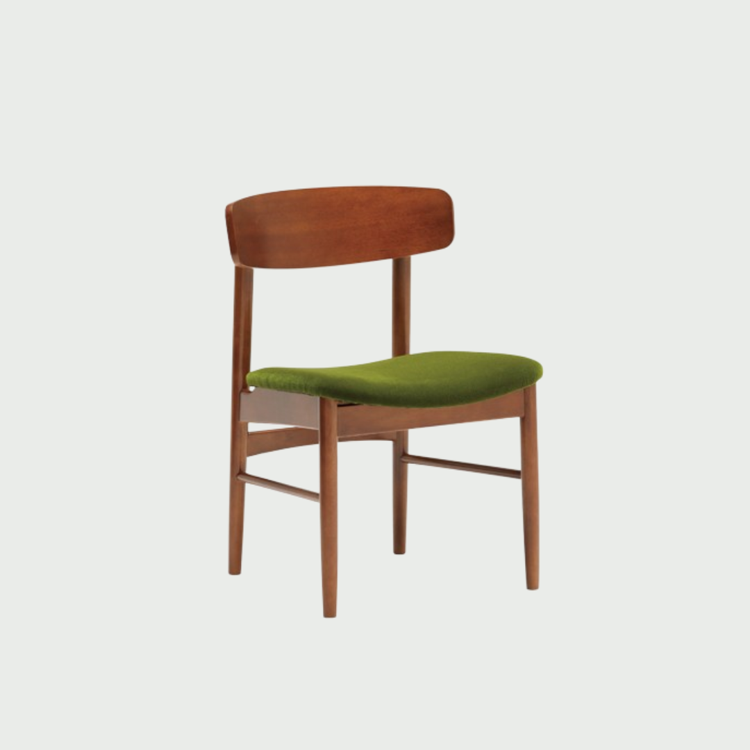 カリモク60 Tチェア モケットグリーン karimoku60 / カリモク60