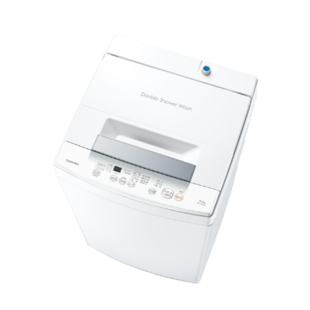 TOSHIBA（東芝） 全自動縦型洗濯機 風乾燥・槽乾燥搭載モデル 洗濯:4.5