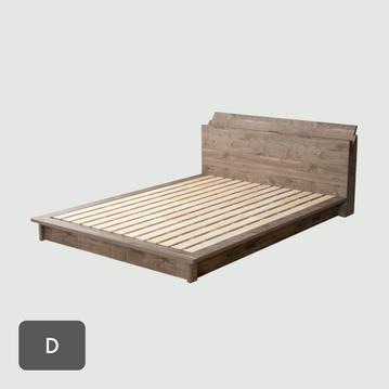 Apel ツートン 宮付きローベッド SEN