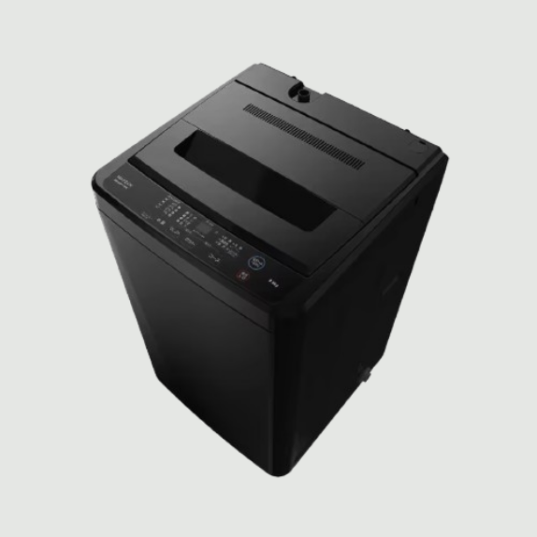 縦型洗濯機 ブラック 7kg maxzen / マクスゼンのレンタル・サブスク