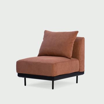 CIRCLE ソファ コーデュロイ ブラック