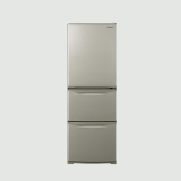 Panasonic（パナソニック）335L 3ドア冷凍・冷蔵庫　スチールドアタイプ