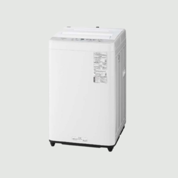 Panasonic 全自動洗濯機 【洗濯5kg】槽清潔機能搭載モデル