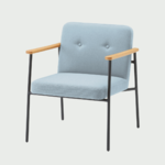 ITOKI ノットワーク ラウンジチェア 幅60×奥行64.5×高さ70cm ITOKI