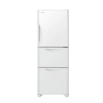 HITACHI  265L 3ドア 冷凍・冷蔵庫　まんなか冷凍タイプ