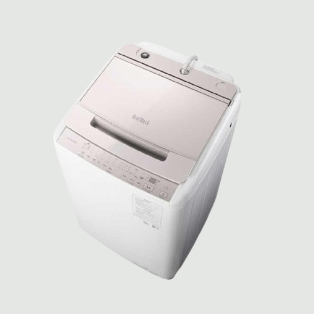 HITACHI 全自動縦型洗濯機【洗濯8kg】衣類長もち洗浄モデル