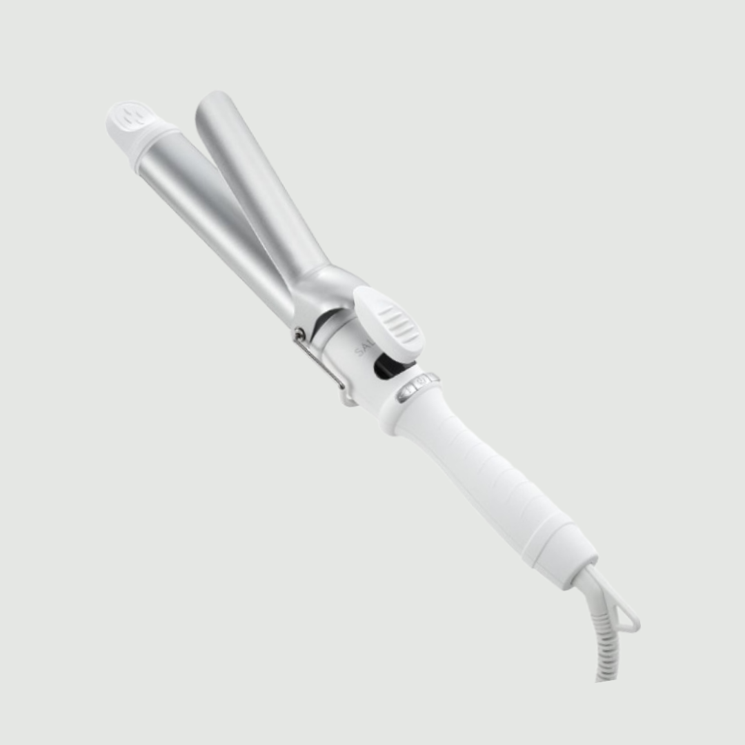 SALONIAコテ SALONIA サロニア 2WAY ストレート カール ヘアアイロン コテ