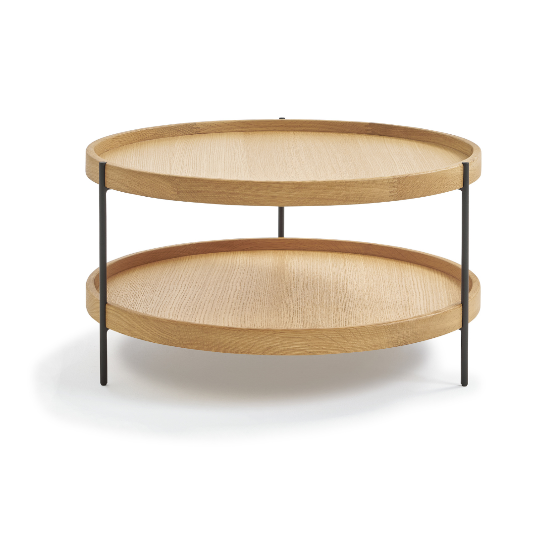 moda en casa フムラ コーヒーテーブル 直径69×高さ38cm moda-en-casa