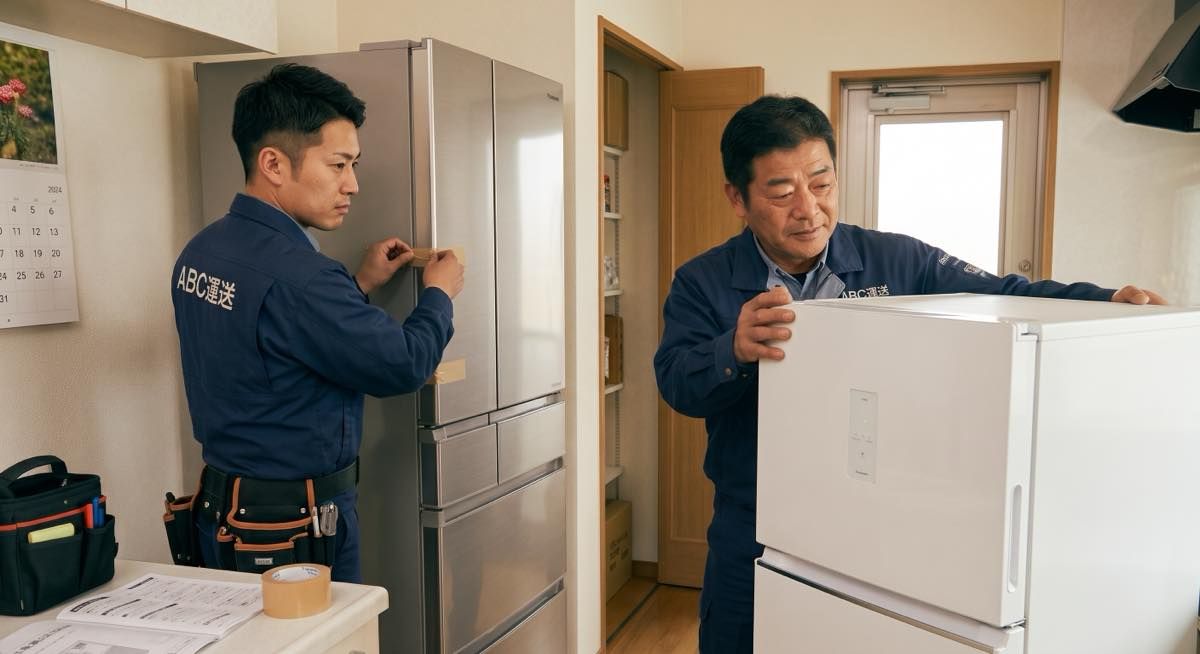 設置時に同時集荷のイメージ
